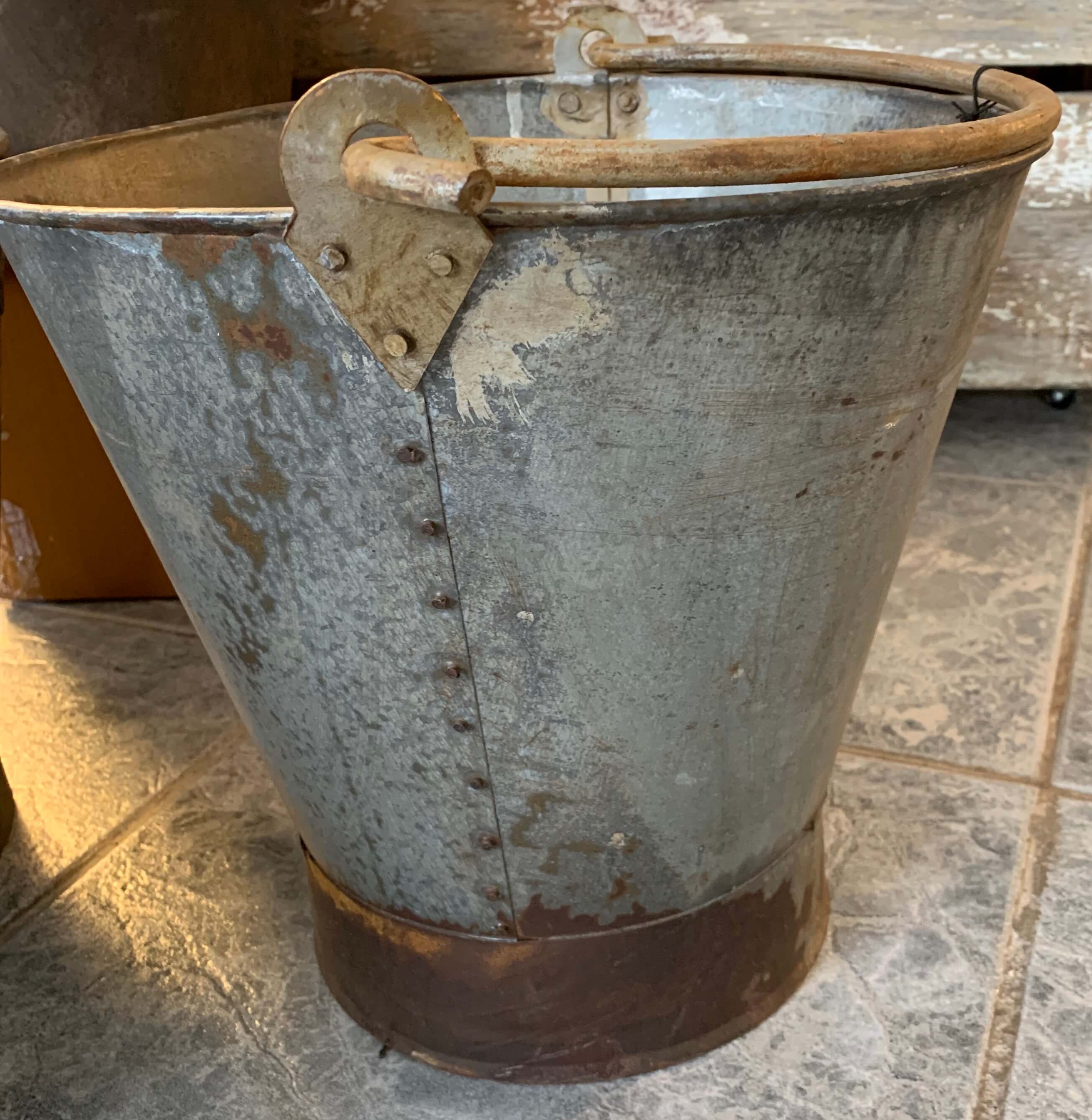 Metallbøtte Vintage - 10 liter