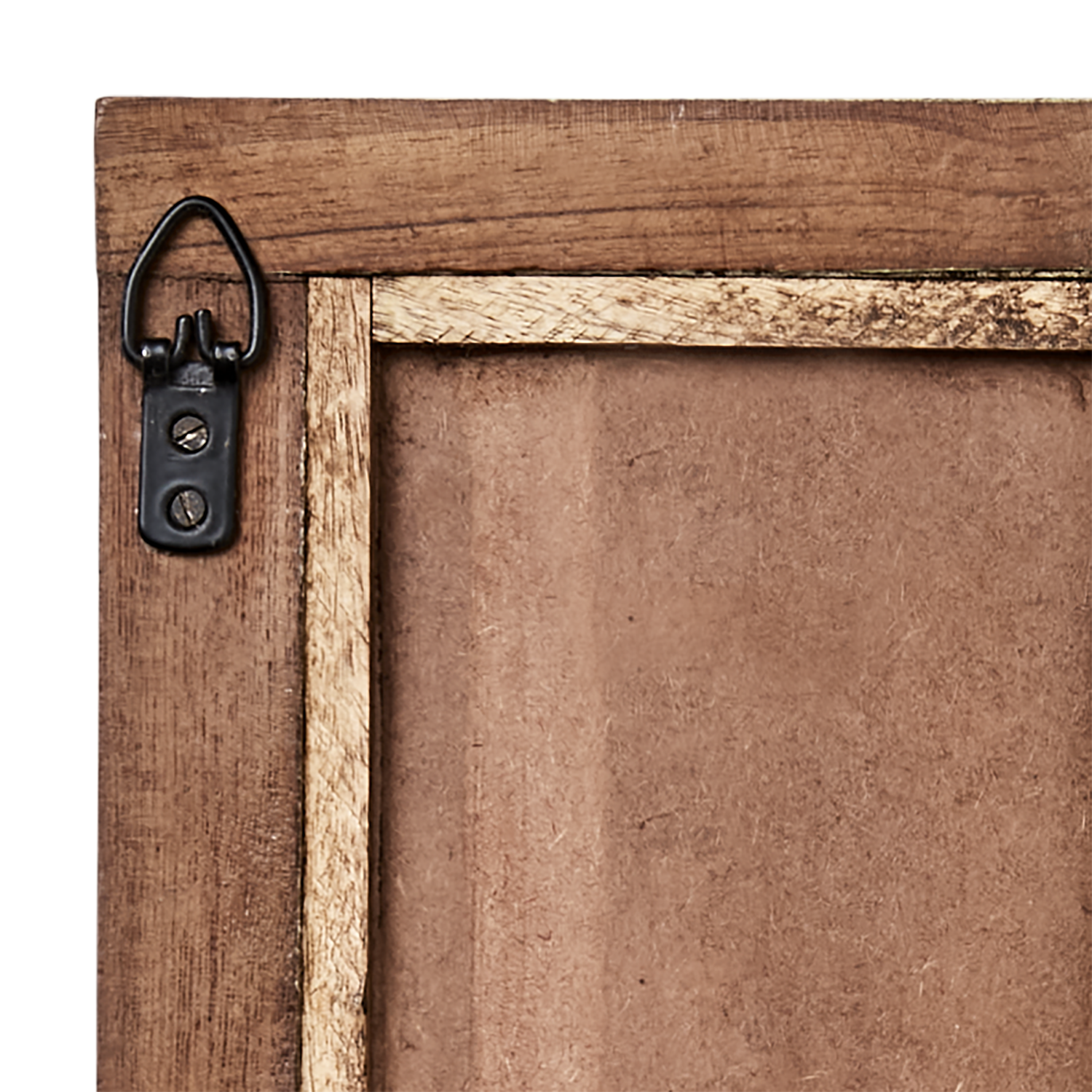 Rustikk Speil, Vintage - 17x40cm