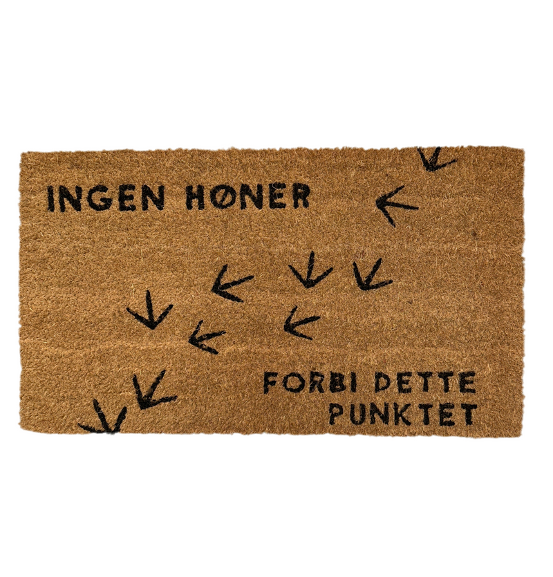 Dørmatte "Høner"