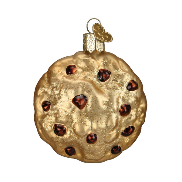 Chocolate Chip Cookie Ornament glass sjokalade kjeks 32143