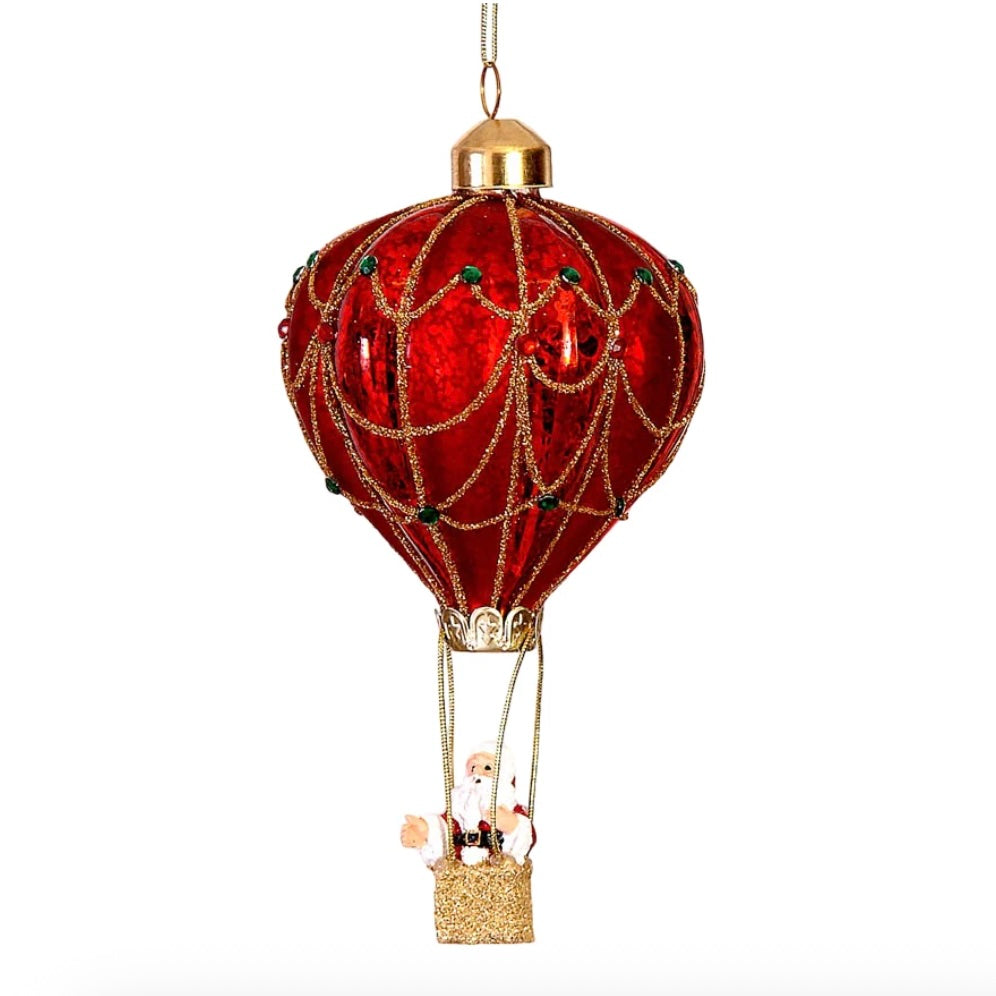 Luftballong⎜Julekule Glass - 14cm