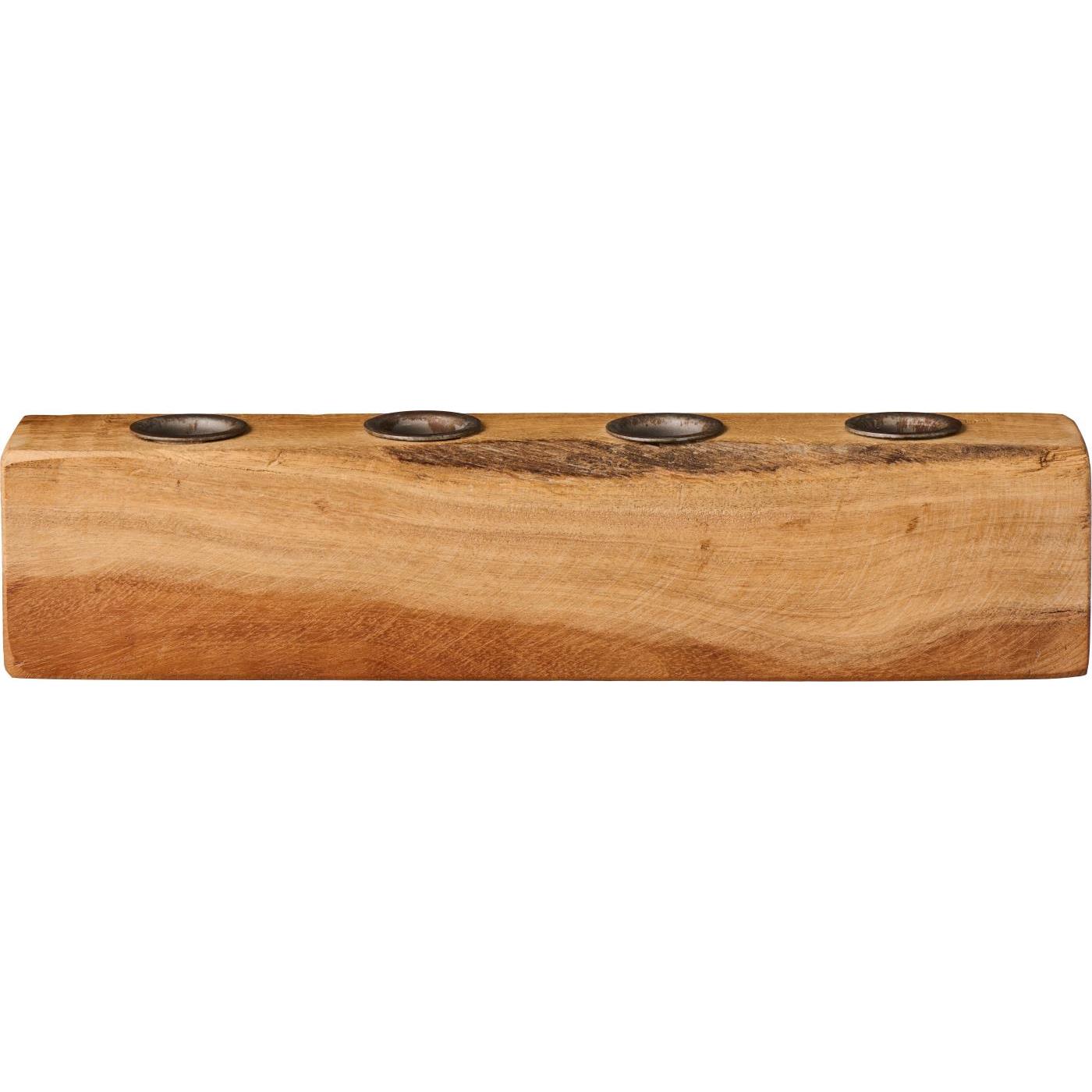 Adventsstake Rustikk Treverk - 30cm