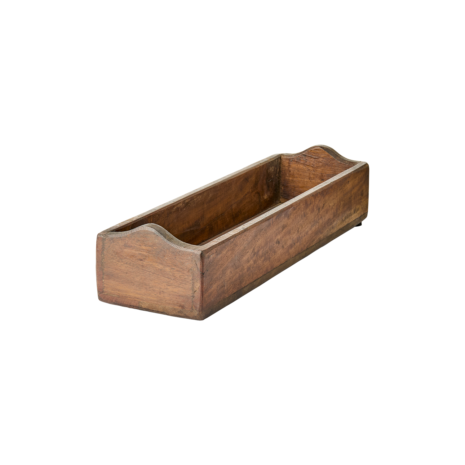 Rustikk Avlang Trekasse,  Redesign - 12x40cm