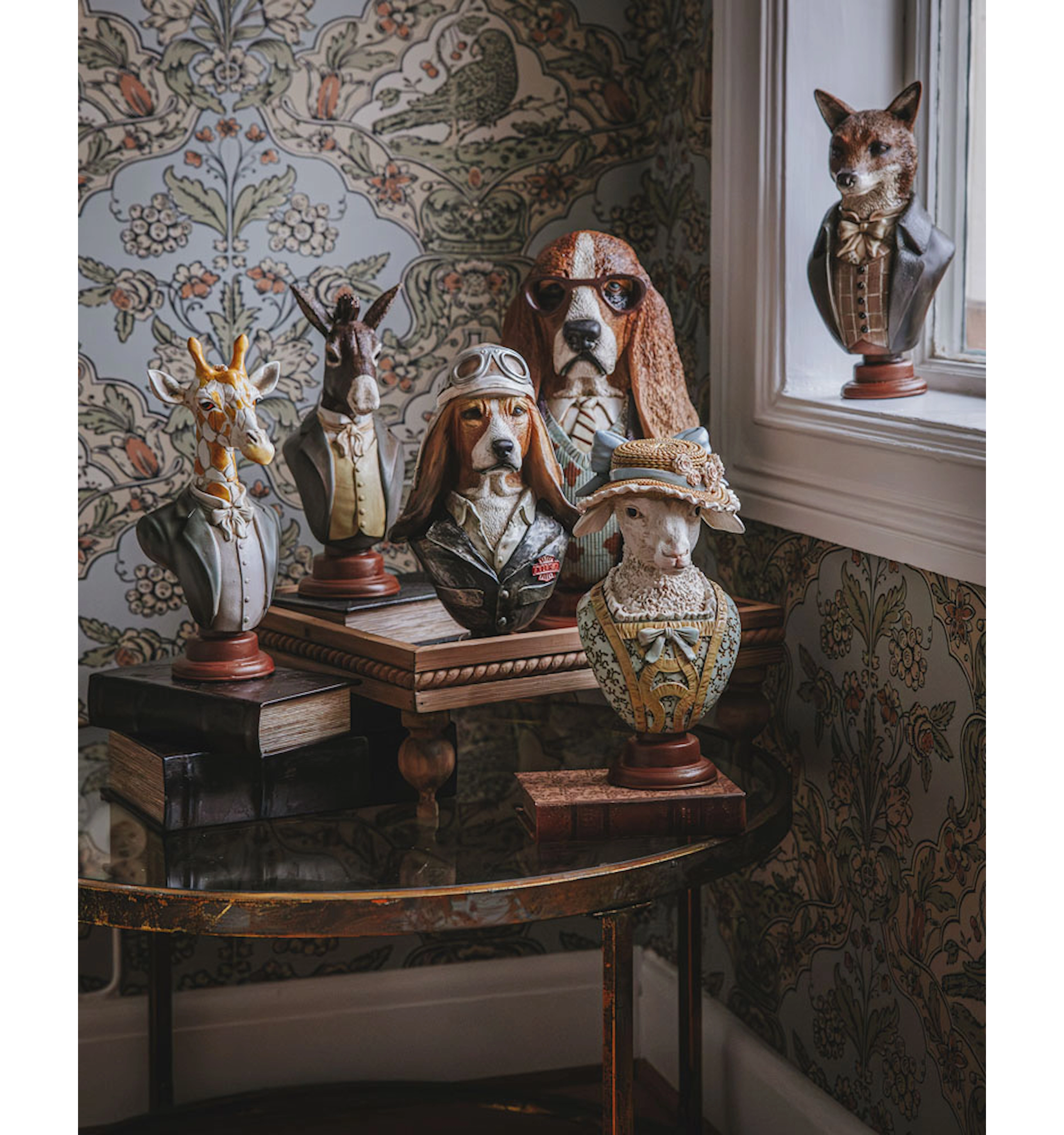 Dekorativt Pidestallbord, Mangotre