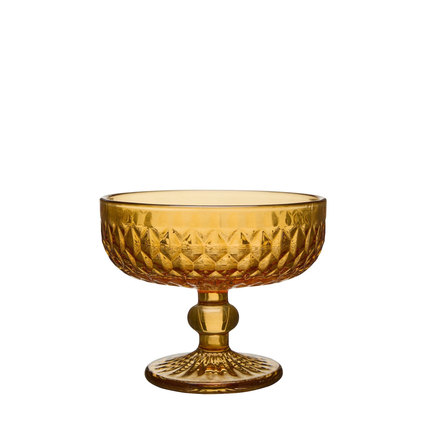 dessert / coupeglass elly - oransje / rav