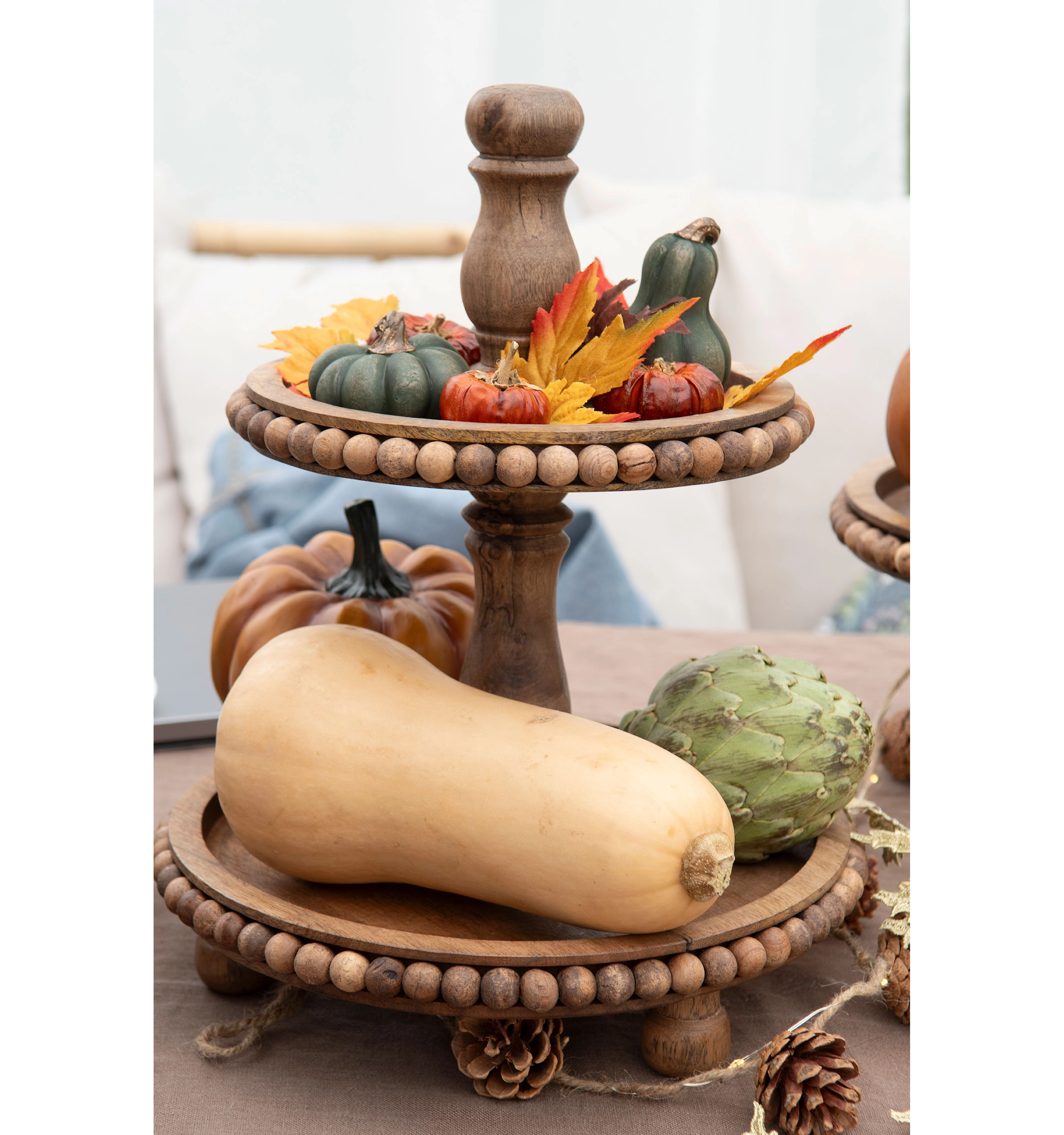 etasjefat i tre - vakkert og rustikk