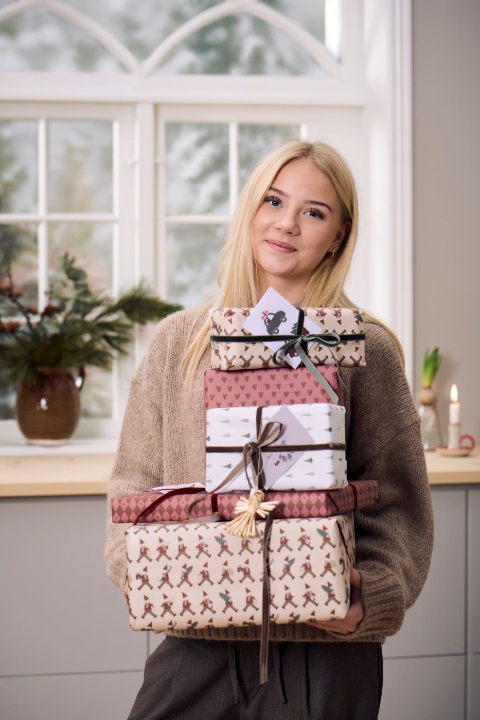 Gavepapir Julemotiv