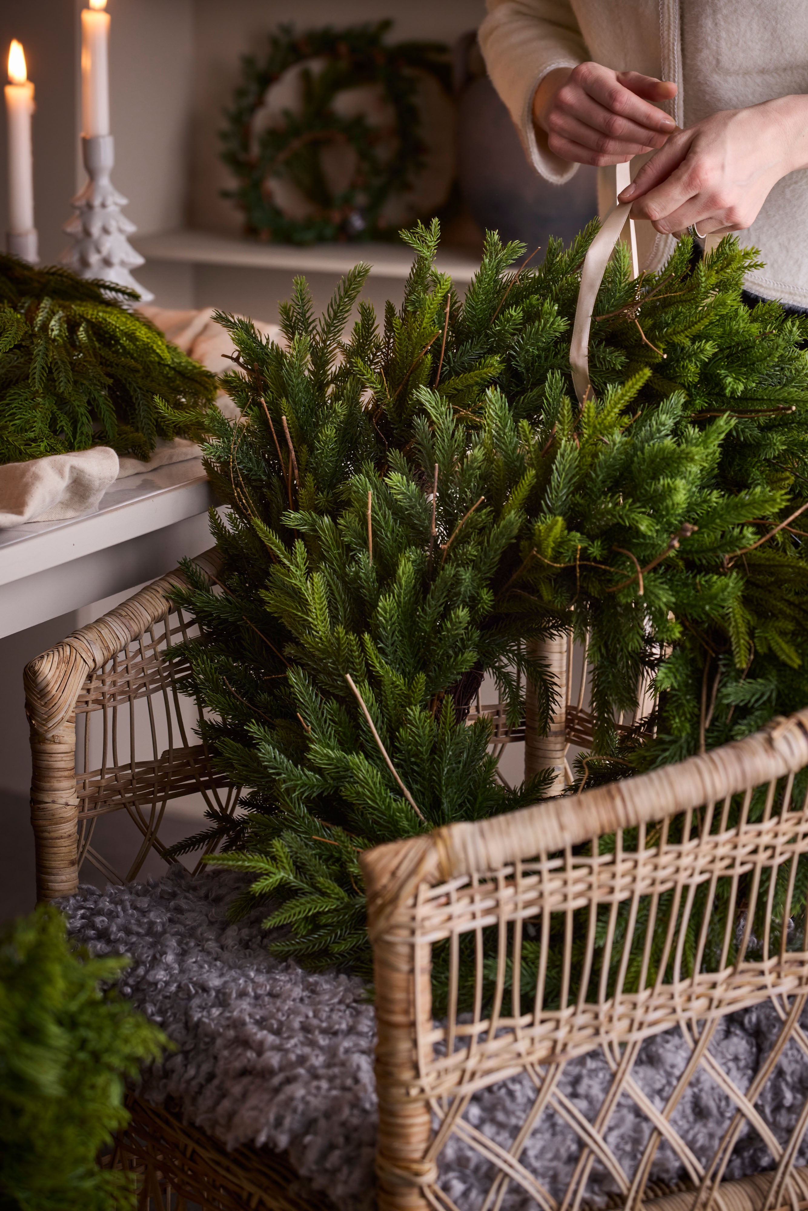 grankrans krans kunstig gran