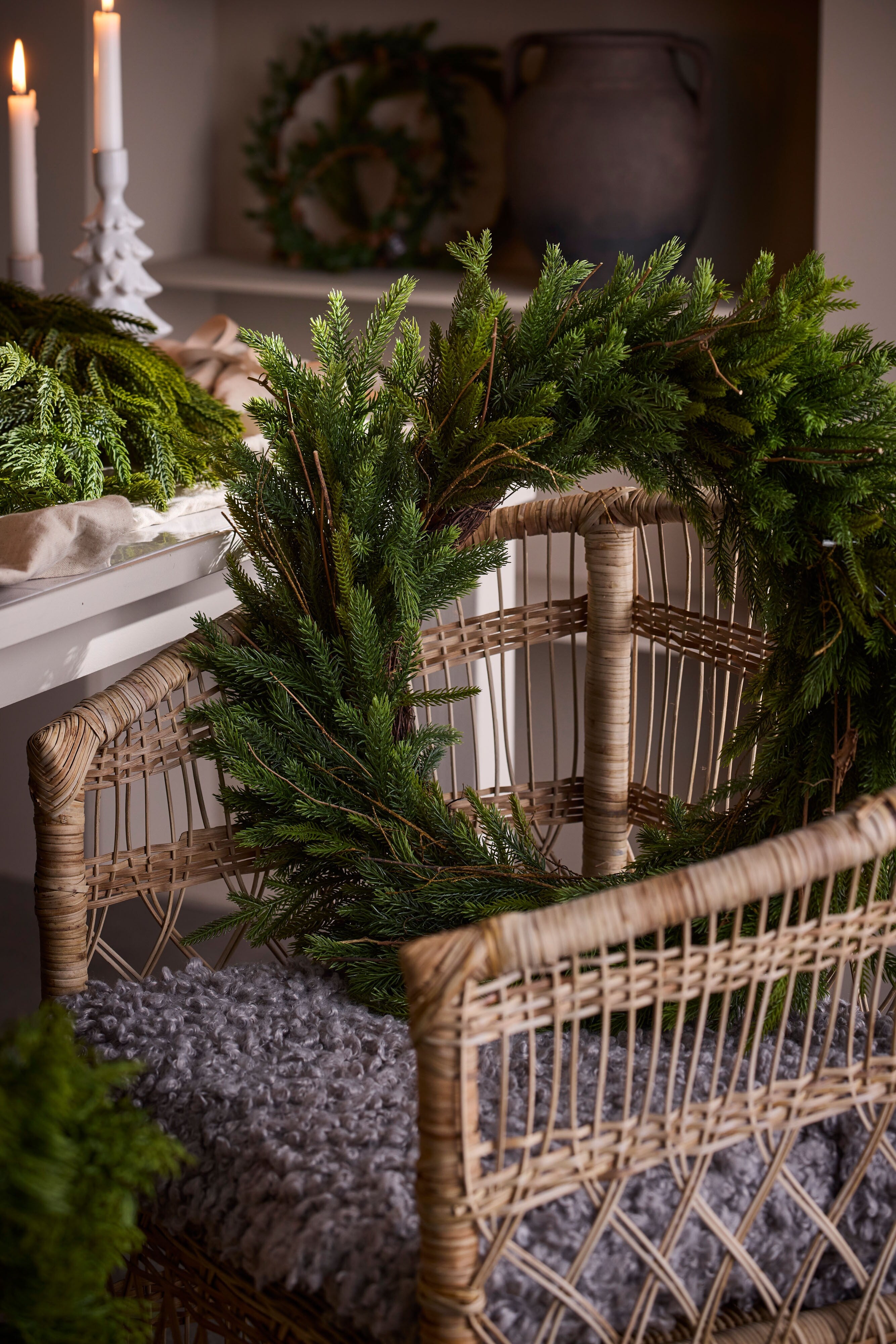 grankrans krans kunstig gran