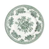 green asiatic pheasants burleigh tallerken grønn grønt klassisk porselen mønstrer england