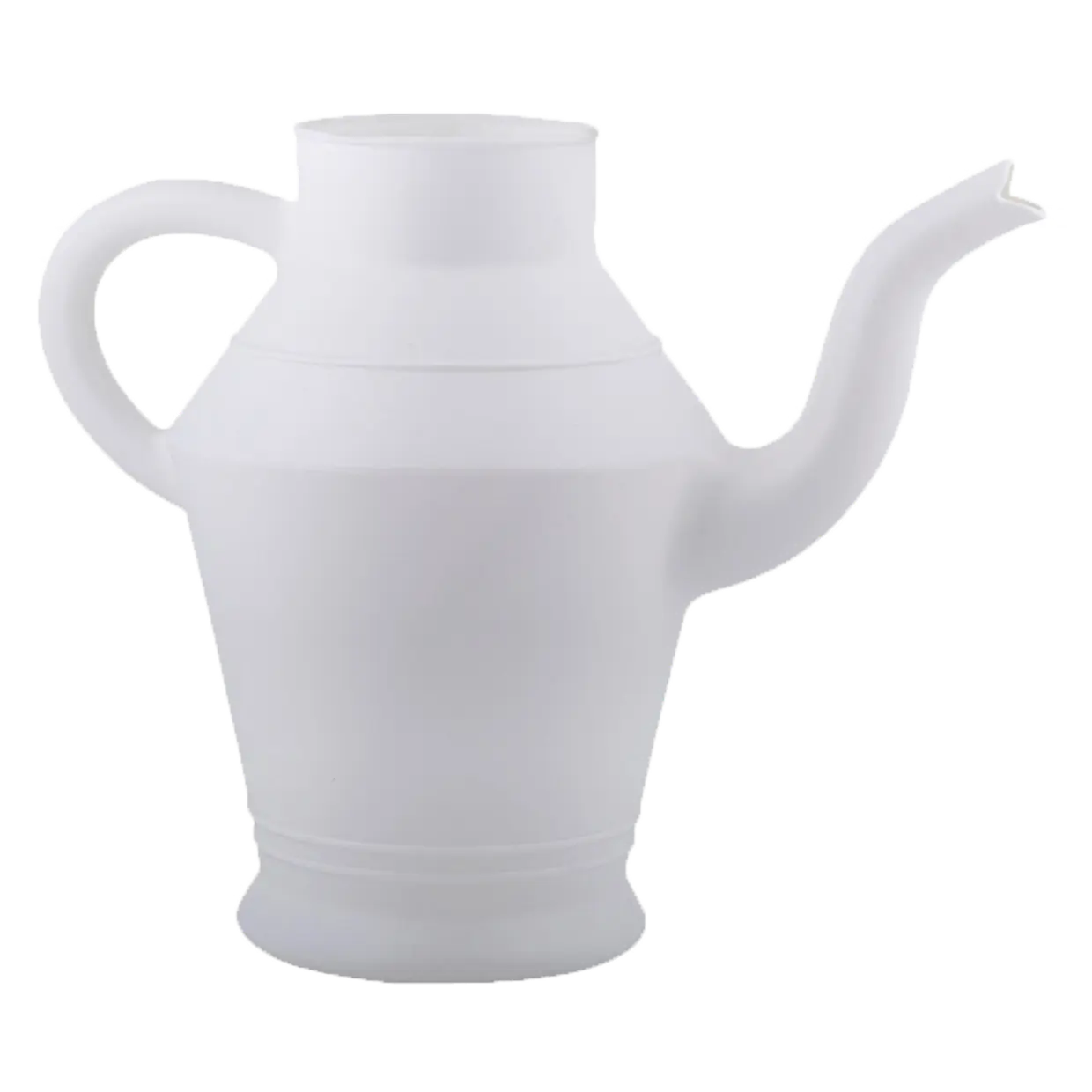 klassisk hvit vannkanne plast - liten 2 liter