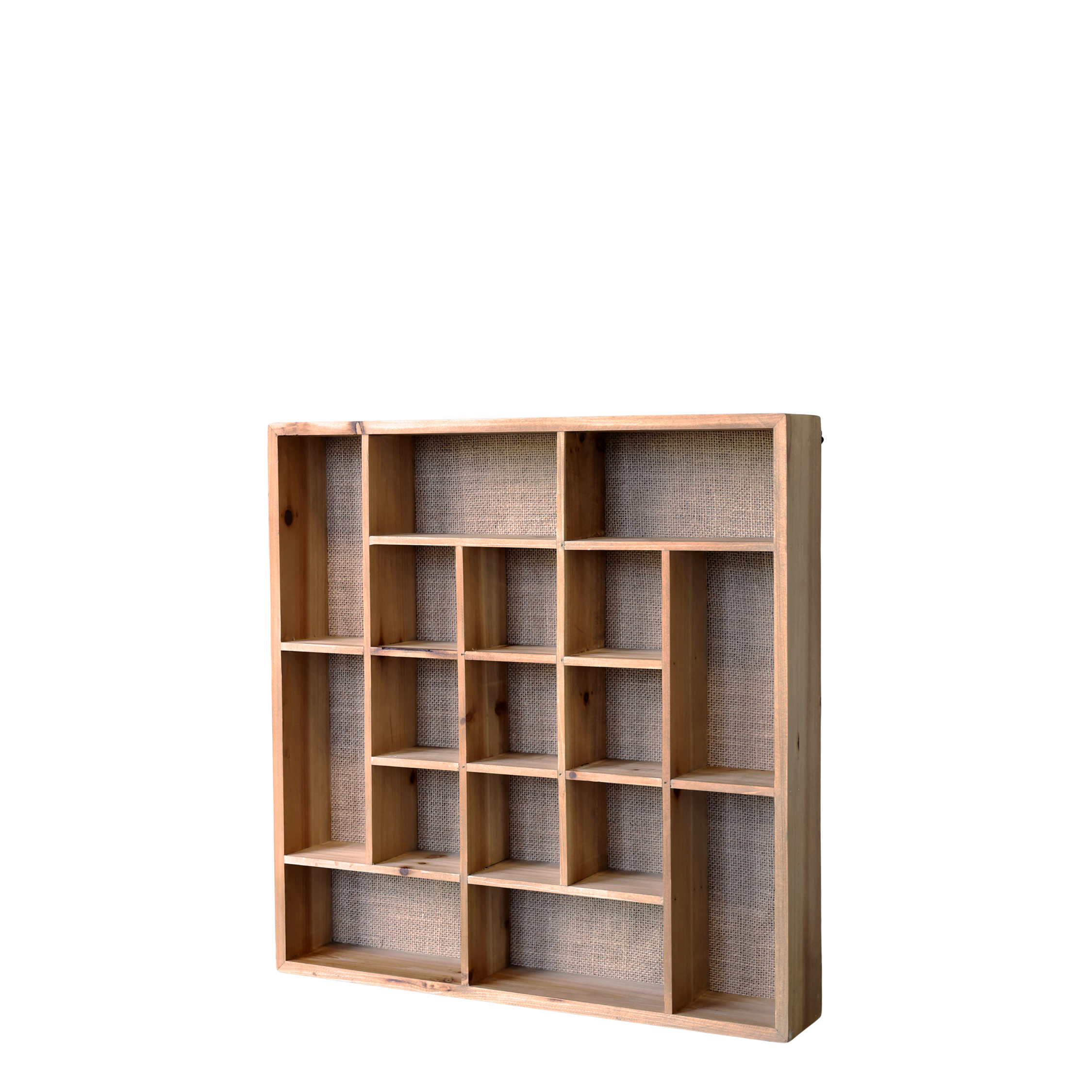 Trehylle m/ Flere Rom - 49x49cm