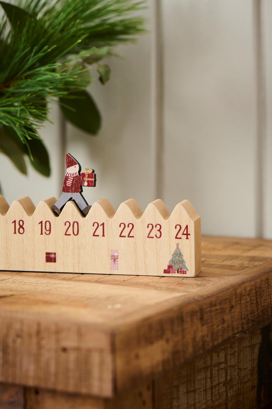 julekalender nisse - tar et steg hver dag