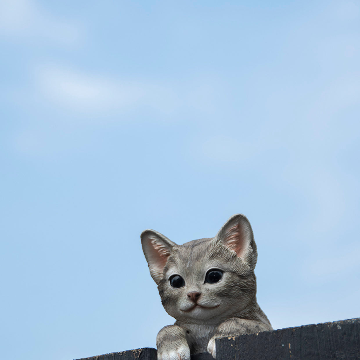 dekor katt til gjerde