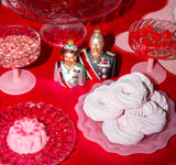 julekule Kongeparet kong harald dronning sonja glass ornament juletre