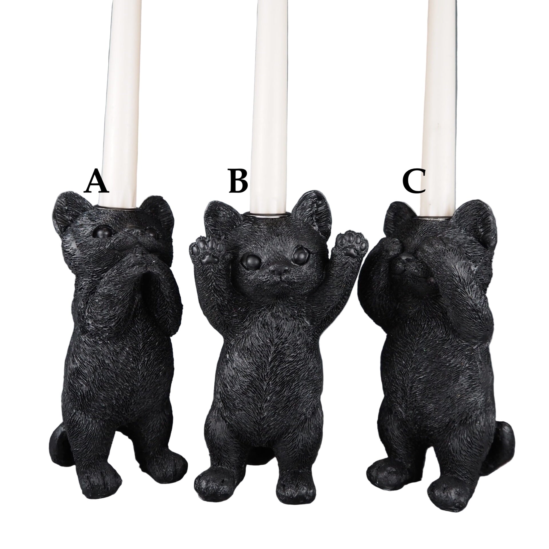 Lysestake Katt - 17cm