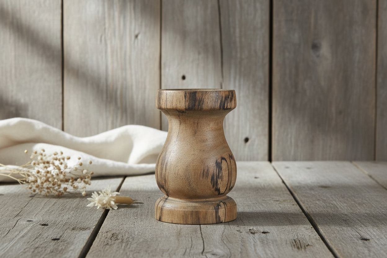 Lysestake Tre, Kubbelys - 15cm
