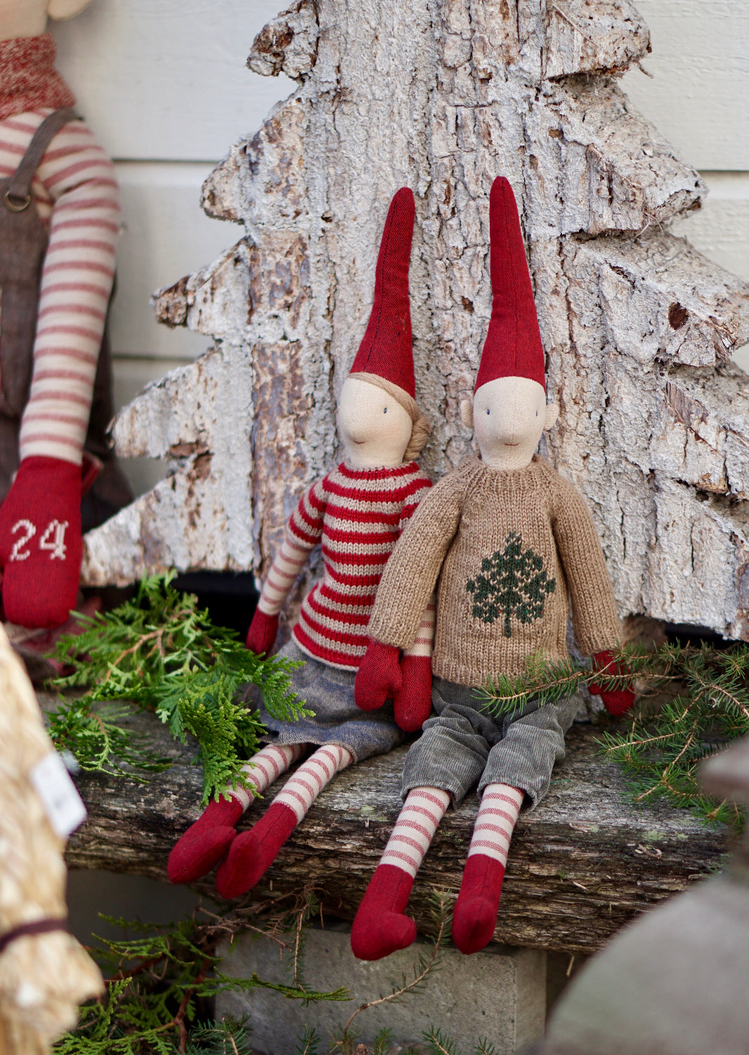 maileg nisse jente med strikk