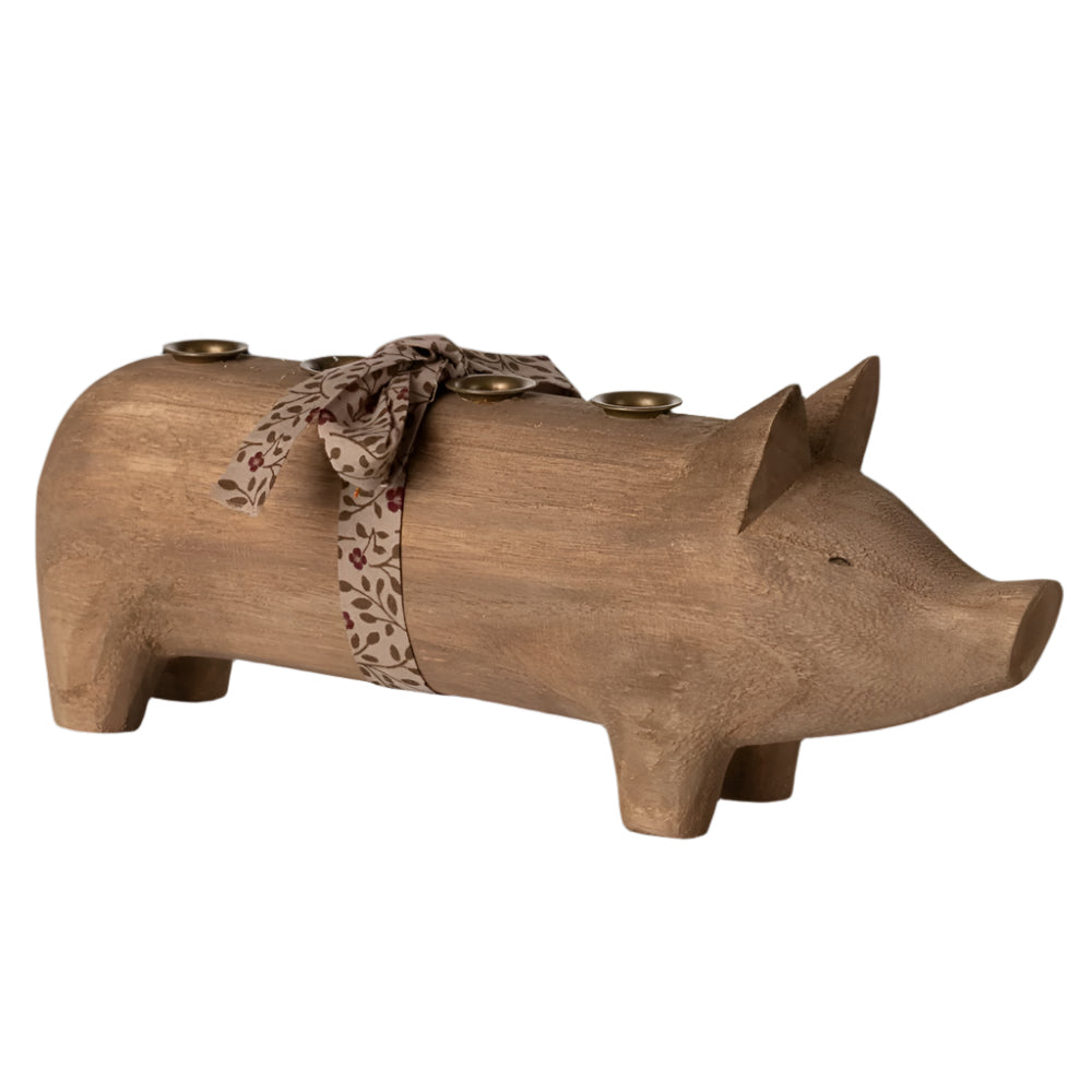 maileg adventsstake gris natur