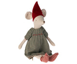 maileg mus medium christmas mouse 2024 14-3710-00