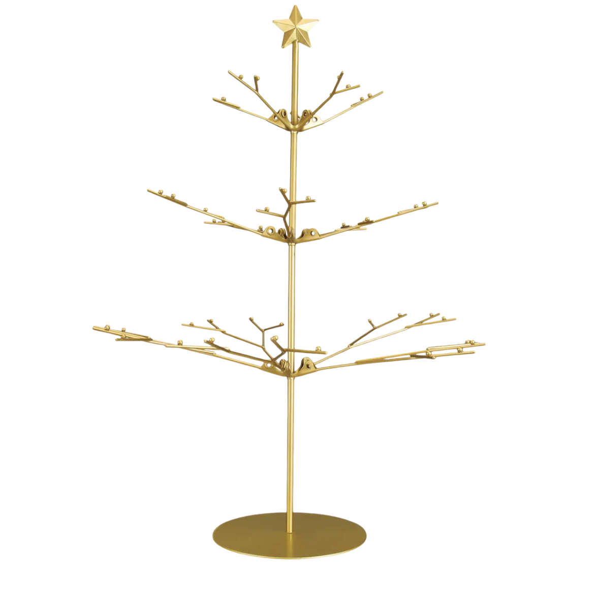 metalltre til dekor og pynt