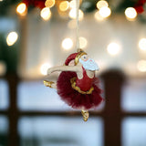 nisse ballerina skjørt juletre julepynt juletrepynt morsom humor