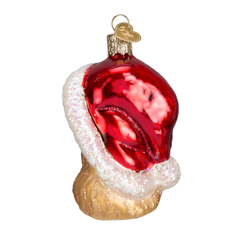 Katt Ornament, Glass - 8,5cm