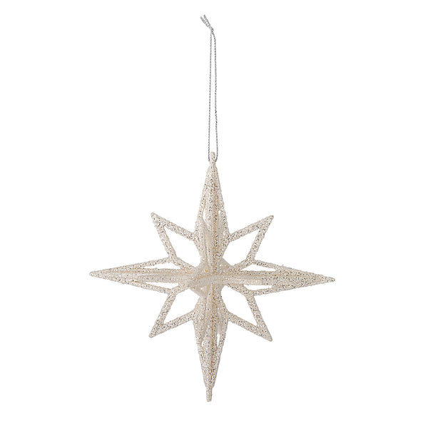 ornament stjerne glitter juletrepynt jul juledekorasjon bloomingville 