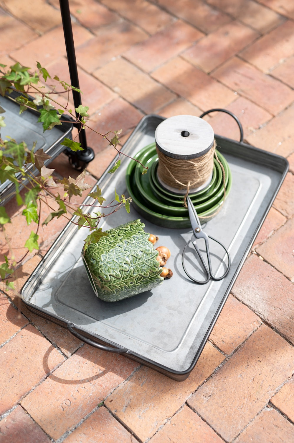 serveringsfat i metall