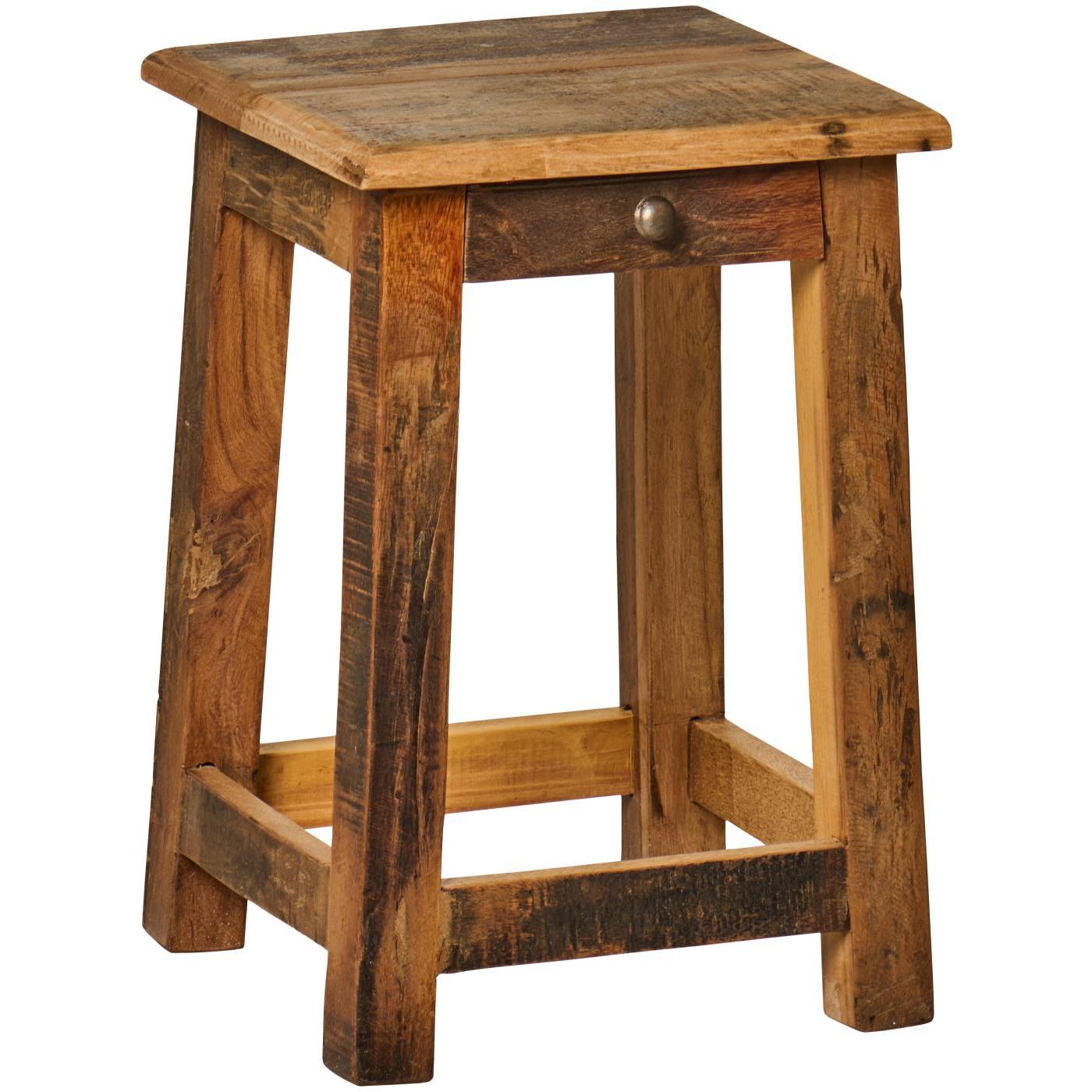 sidebord krakk rustikk treverk - fra ib laursen Unika serie