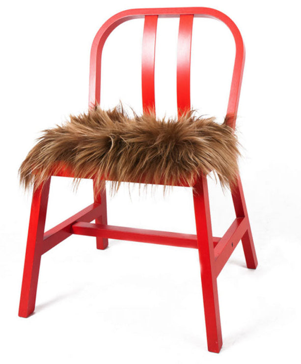 Sitteunderlag Saueskinn, Brunt