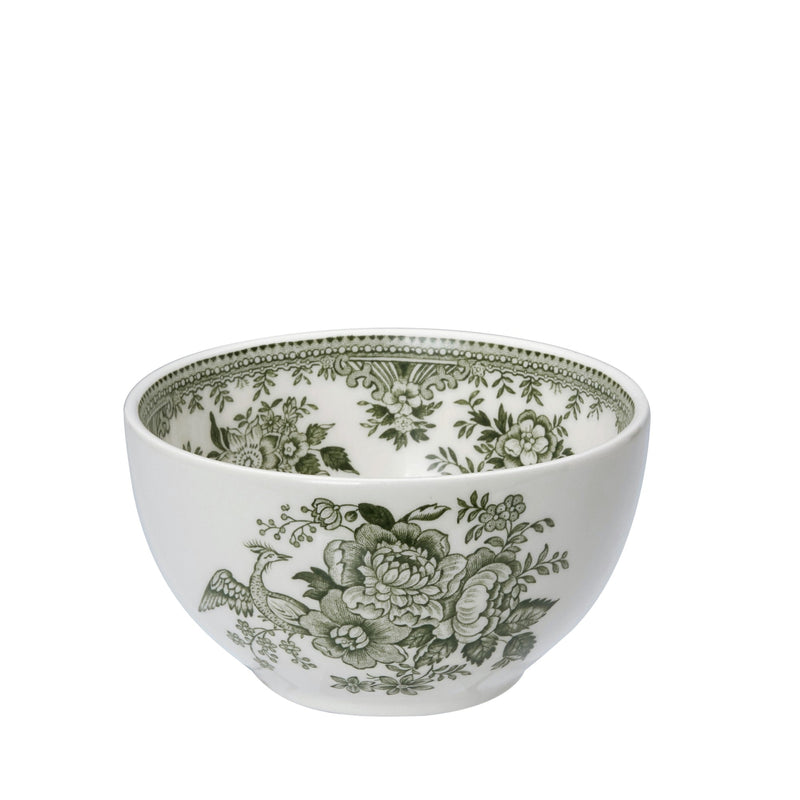 skål mini liten burleigh Green Asiatic Pheasants Mini Footed Bowl 839010017 grønn keramikk porselen klassisk