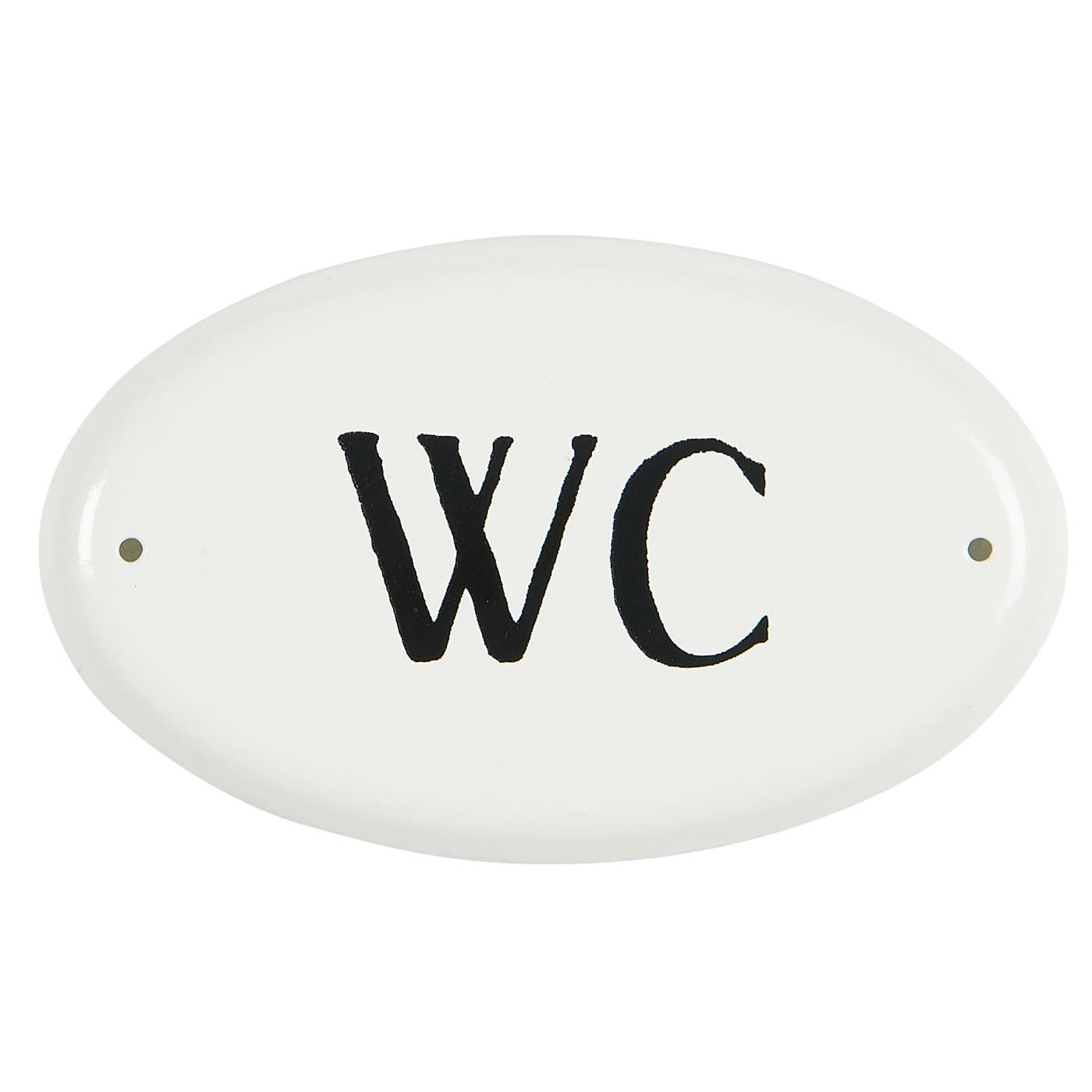 ovalt skilt til wc toalett 70102-11