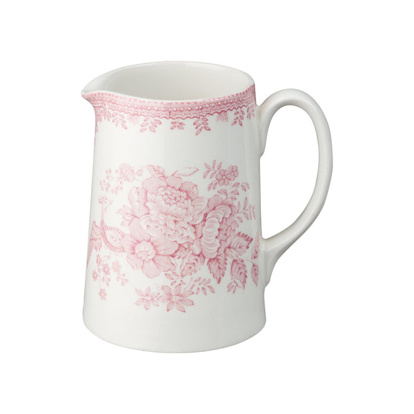 tankard mugge jug small burleigh pink asiatic pheasants rosa