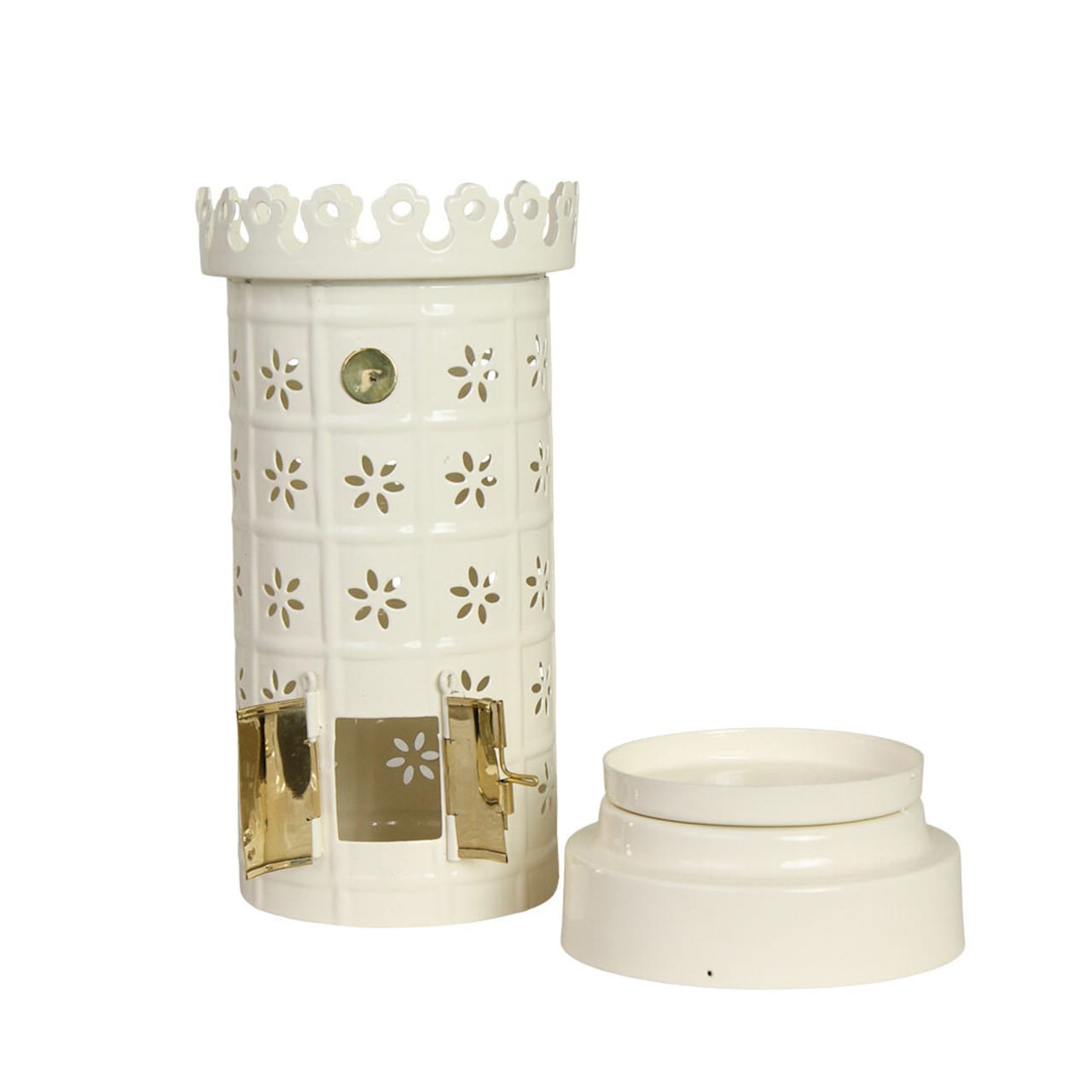 Telysholder Hvit Kakkelovn