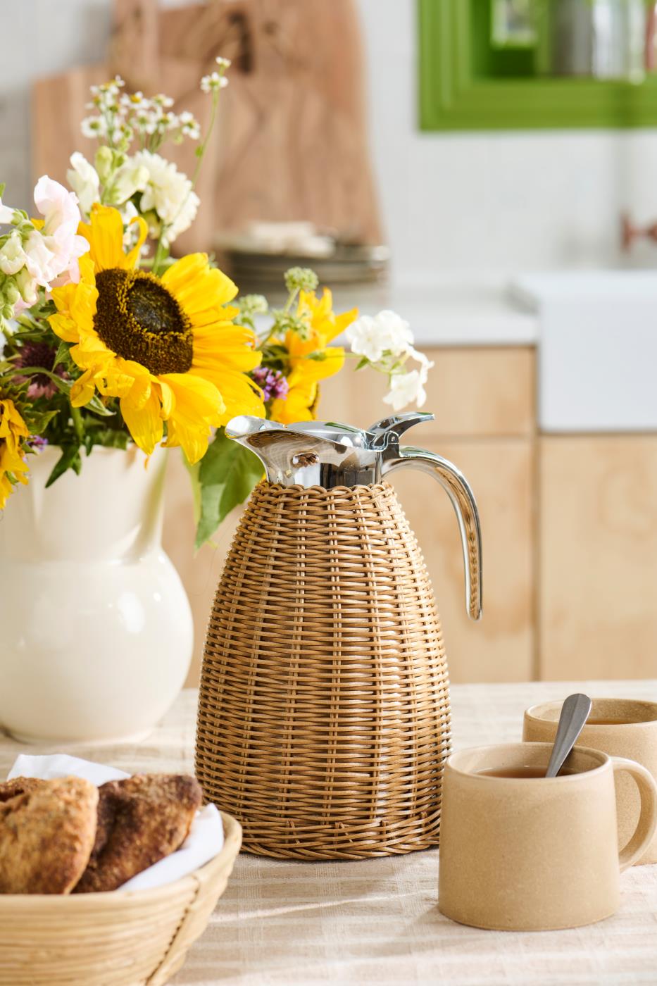 termokanne flettet rattan ib laursen 