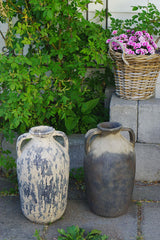 Urne-vannkrukke-middelhavskrukke-blomstervase-keramikkrukke