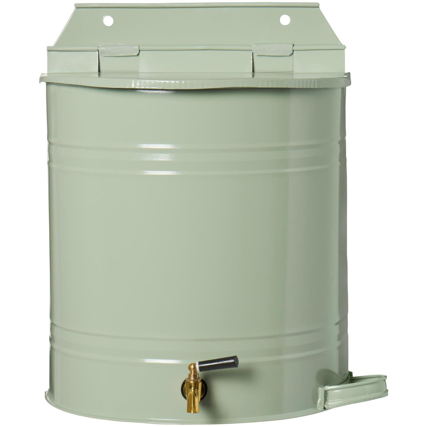 vannbeholder med tappekran - lysegrønn