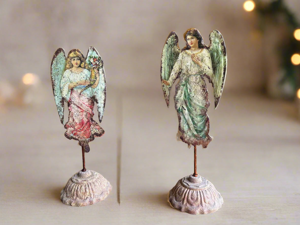 vintage inspirert engel julepynt
