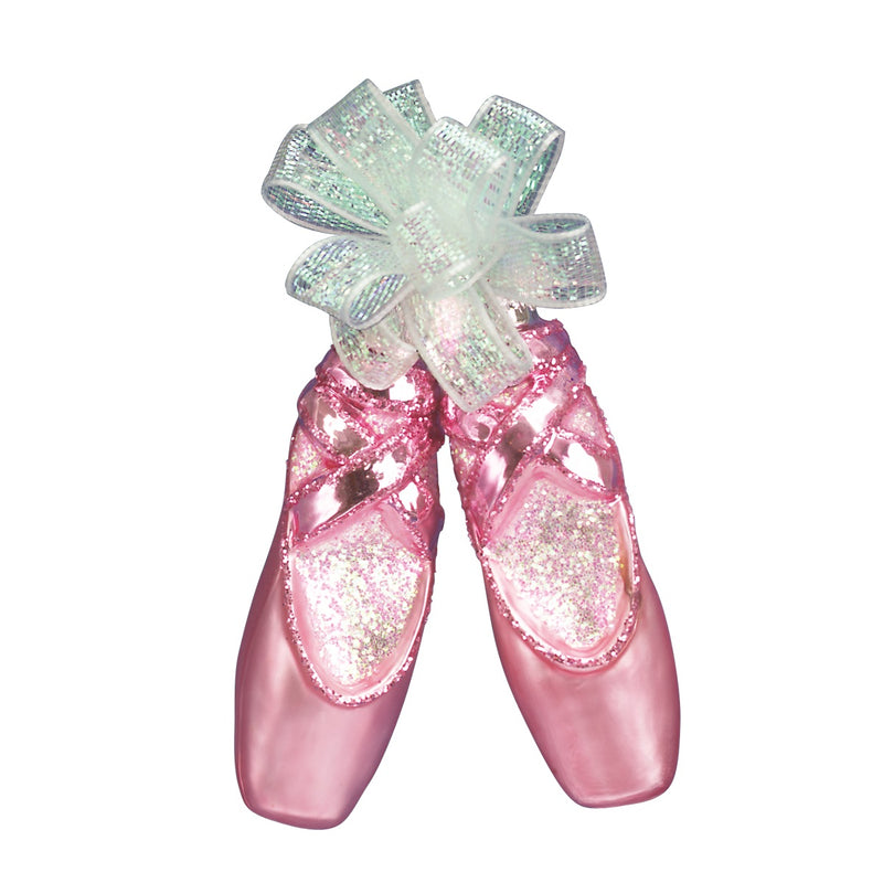 ballettsko ballerina ornament glass juletrepynt 32030