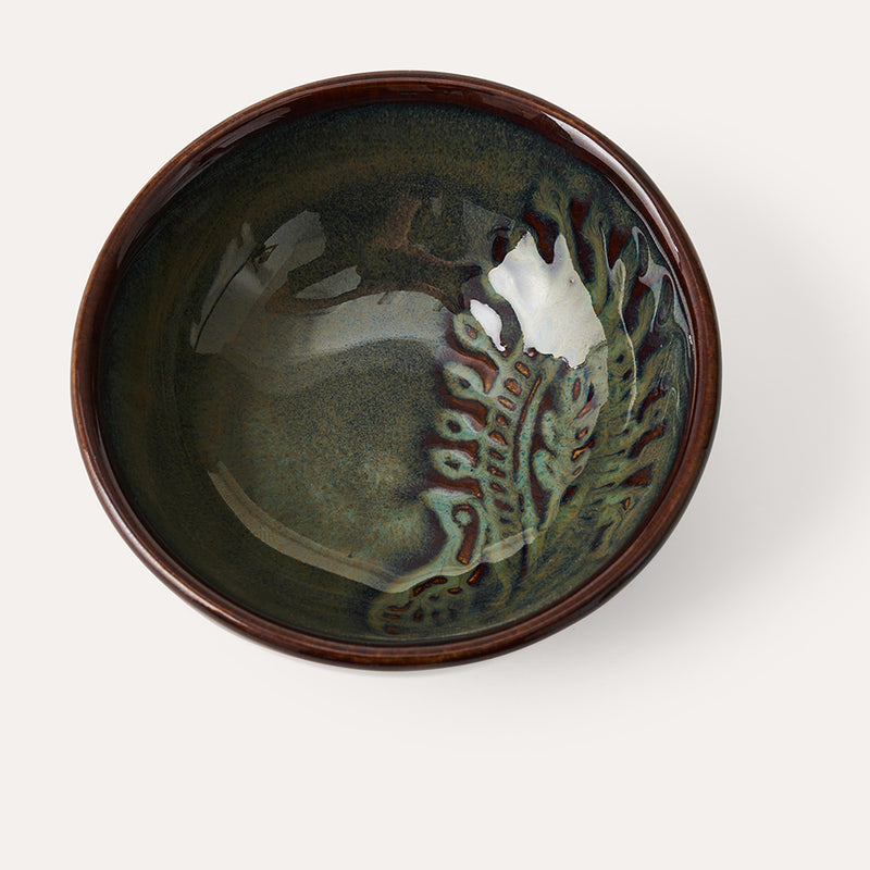 dippskål sthal arabesque steingods sverige keramikk 110912