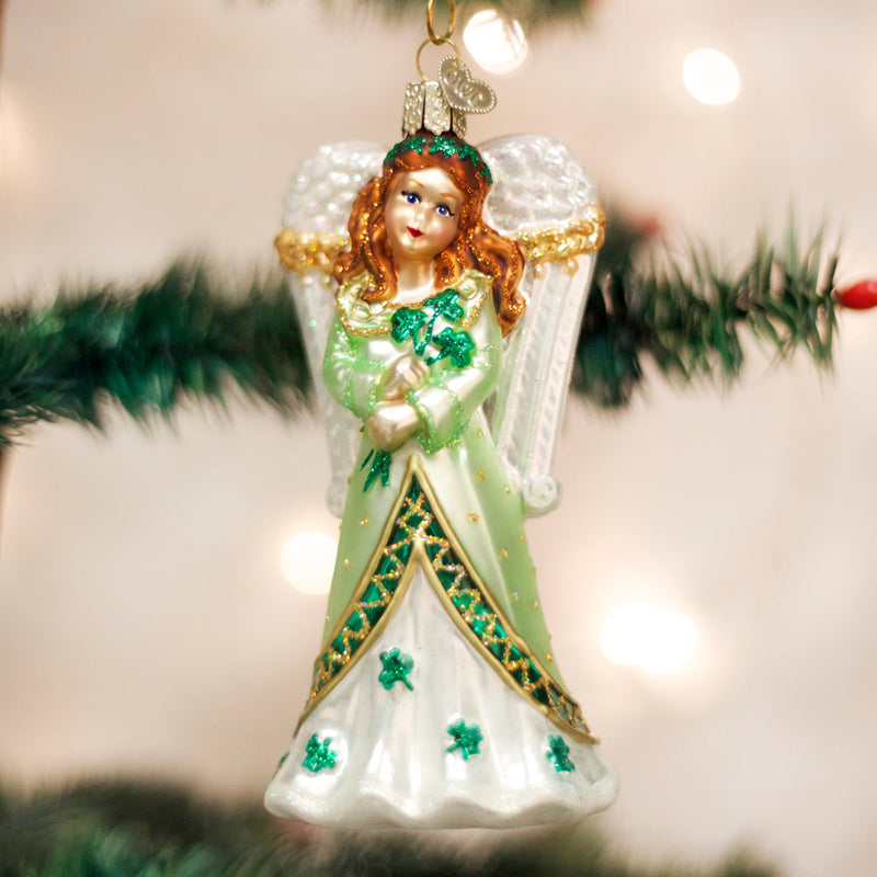 engel ornament glass jul julekule old world christmas