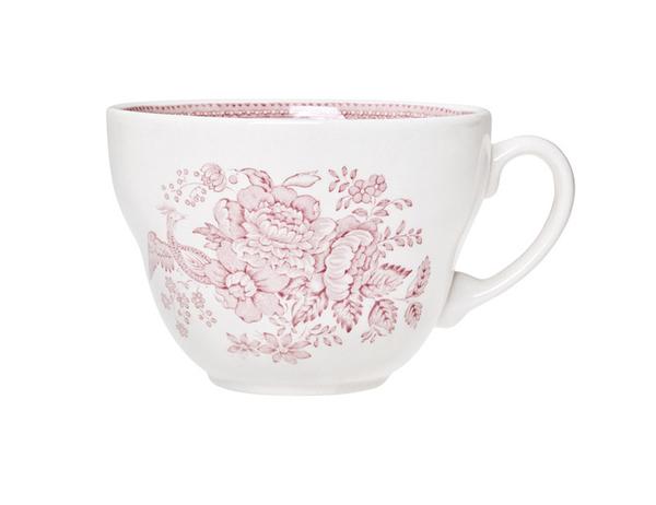 frokostkopp breakfast cup kopp krus tekopp Burleigh pink asiatic-Pheasant 820010040