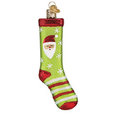 glass ornament julestrømpe sokk strømpe julekule julepynt