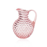 hobnail kraffel mugge klimchi rosaline rosa jug glass krystall vase