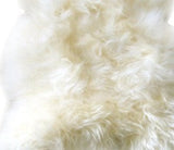 Saueskinnsfell, Hvit Langhåret - 80x220cm