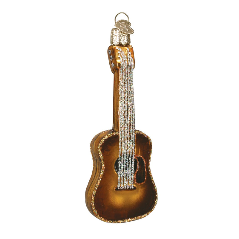 julekule jule ornament gitar kassegitar glass owc  38010