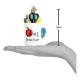 Krus Beste Lærer, Glass - 10cm