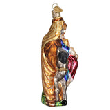 Josef, Maria og Jesubarnet, Glass - 14cm