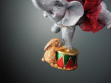 Sirkus Elefant, Julekule - 9cm